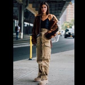 NWT CARMAR LF Baggy Grinded Cargo Pants Sz 8 (25)